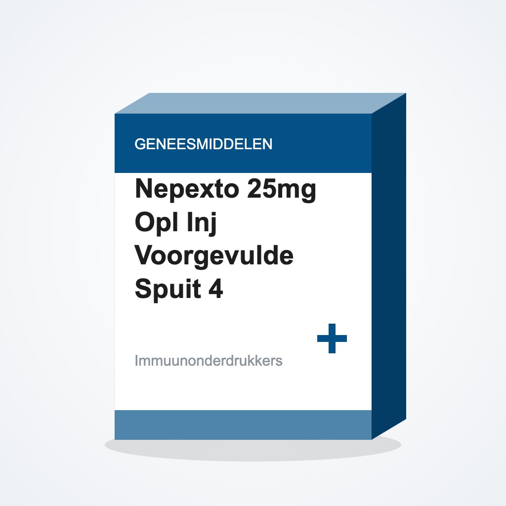 [4228433] Nepexto 25mg Opl Inj Voorgevulde Spuit 4