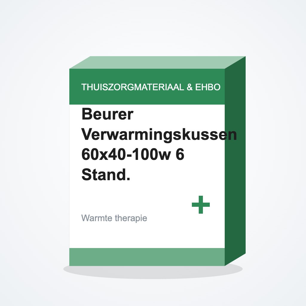 [3059086] Beurer Verwarmingskussen 60x40-100w 6 Stand.