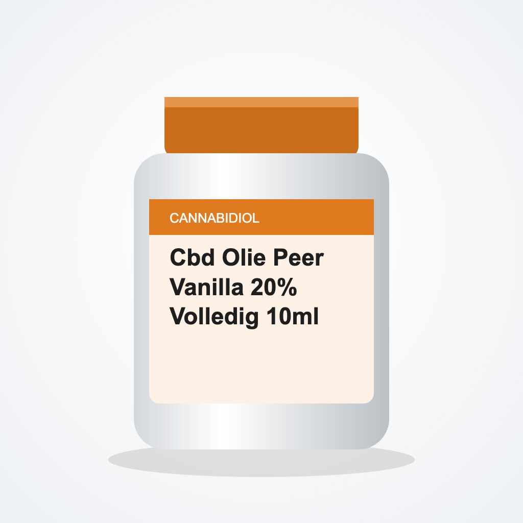 [4610127] Cbd Olie Peer Vanilla 20% Volledig 10ml