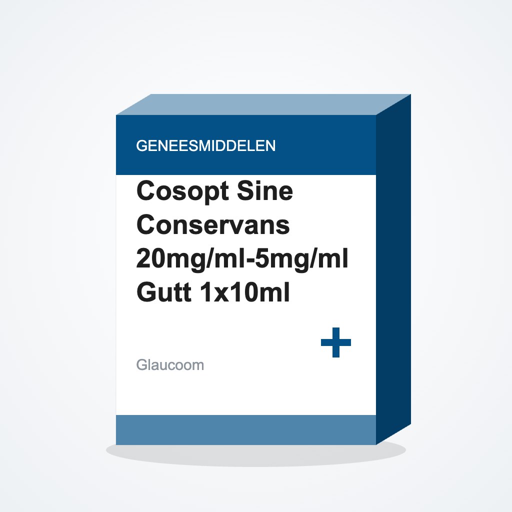 [3979358] Cosopt Sine Conservans 20mg/ml-5mg/ml Gutt 1x10ml