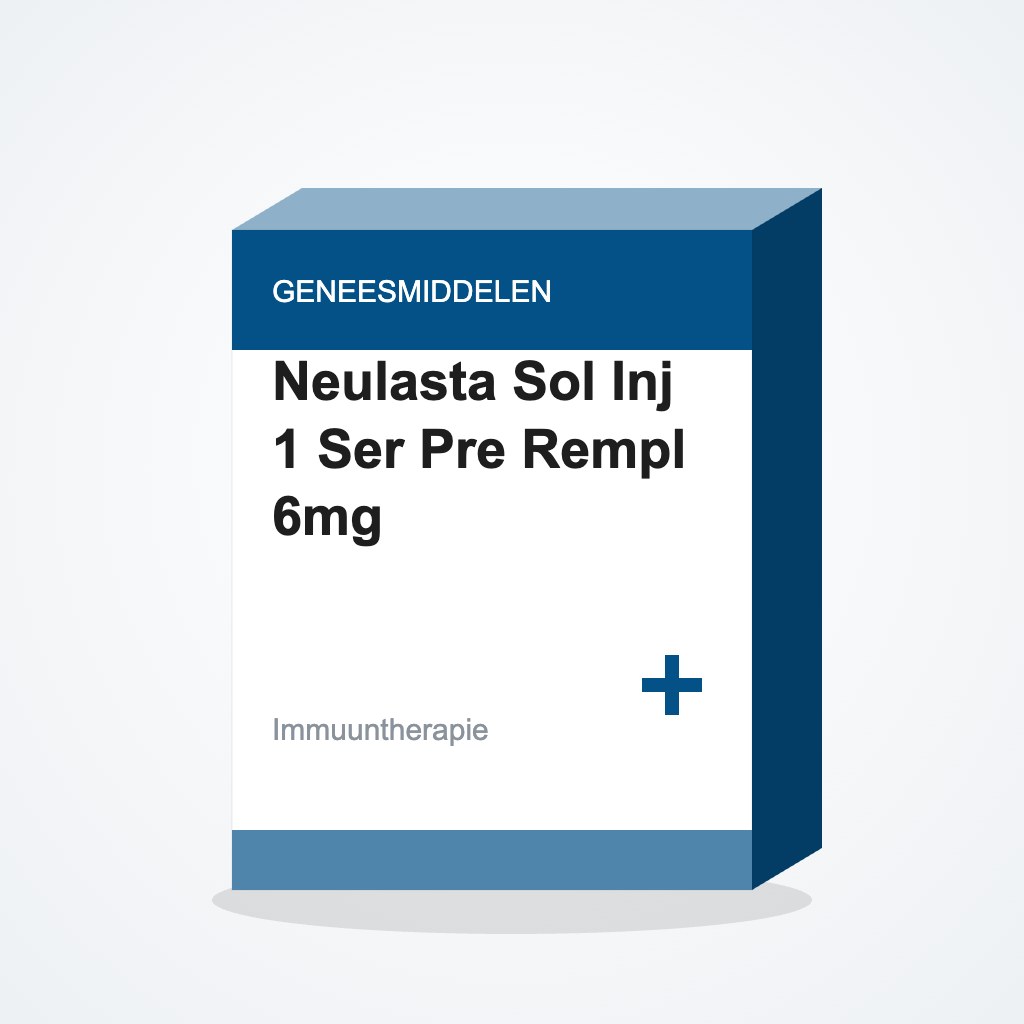 [1762624] Neulasta Sol Inj 1 Ser Pre Rempl 6mg