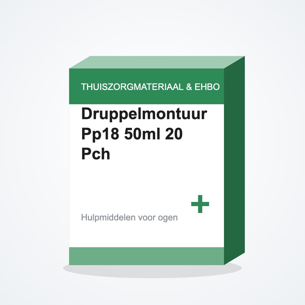 [4606646] Druppelmontuur Pp18 50ml 20 Pch