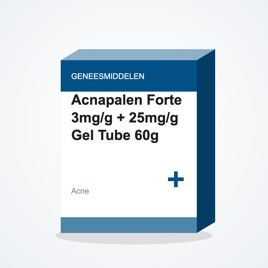 [4990008] Acnapalen Forte 3mg/g + 25mg/g Gel Tube 60g