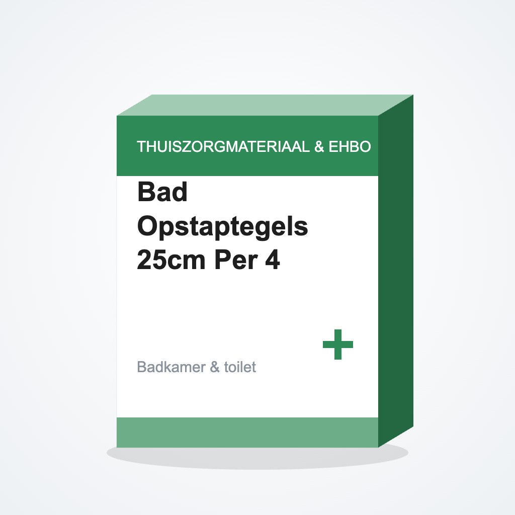 [3779386] Bad Opstaptegels 25cm Per 4